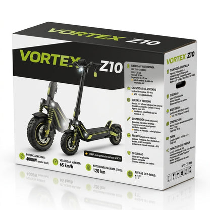 VORTEX Z10 2x2 connectée via une application.