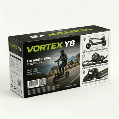 VORTEX Y8 2x2 connectée via une application.